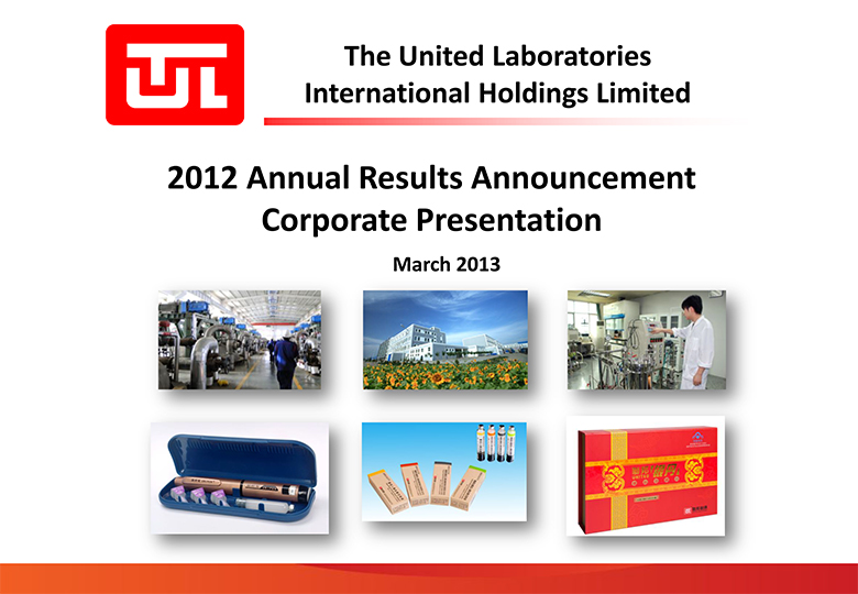 2012 Annual Results